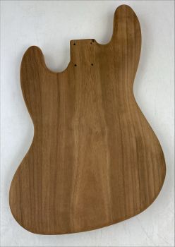 Body Paulownia, 1-tlg. Jazz Bass Schoko, Einzelstück #012